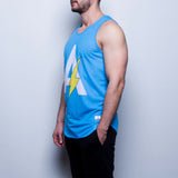 Cyan Thunder Tanktop